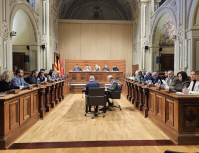 El Ple de la Diputació de Tarragona aprova el pressupost que puja un 6,8% respecte el 2025