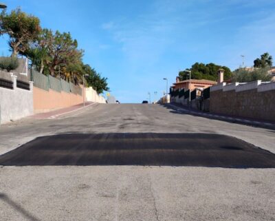 Finalitzen les obres de millora a les rotondes de la Urbanització La Coma de Creixell