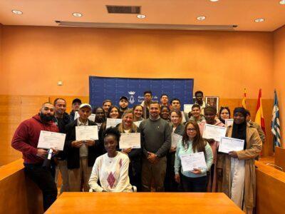 L’Ajuntament de Torredembarra lliura 54 certificats de formació de l’últim trimestre de l’any