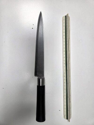 Detingut el presumpte autor d’un robatori a una benzinera amb un ganivet de grans dimensions