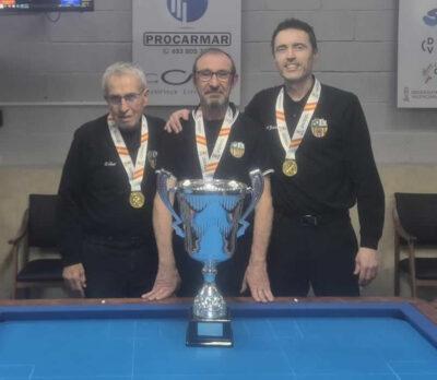 Antoni Gutiérrez comença el 2026 proclamant-se campió d’Espanya de jocs de sèrie de billar de carambola