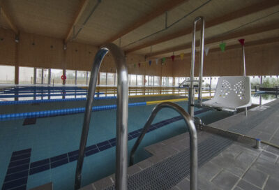 GALERIA D’IMATGES l Visita a la nova piscina municipal coberta