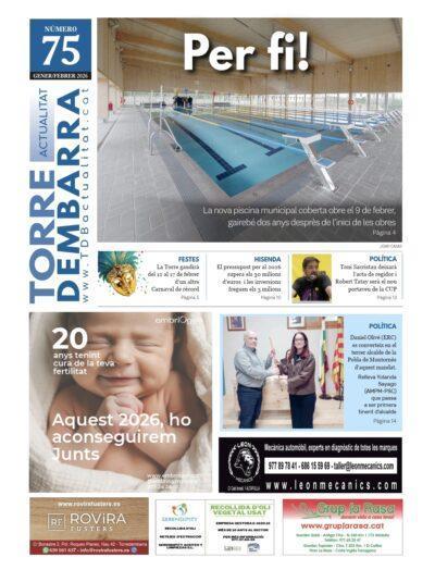 Torredembarra Actualitat Edició 75 – Gener-Febrer de 2026