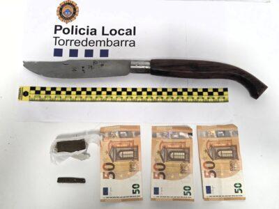 Detingut un veí de Torredembarra per un presumpte delicte contra la salut pública
