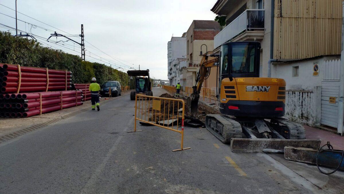 155 Obres soterrament línies elèctriques