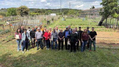 L’Ajuntament de Torredembarra lliura horts ecològics de Cal Dània a nous adjudicataris