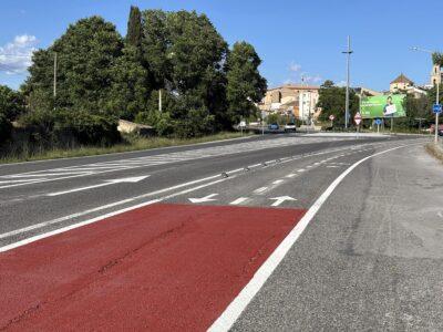 Finalitzen les actuacions de millora per a vianants i bicicletes a l’N-340a i entre el passeig Miramar i l’antiga T-214