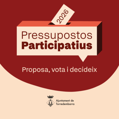 Sessió participativa el 28 de maig per triar les propostes finalistes dels Pressupostos Participatius 2026