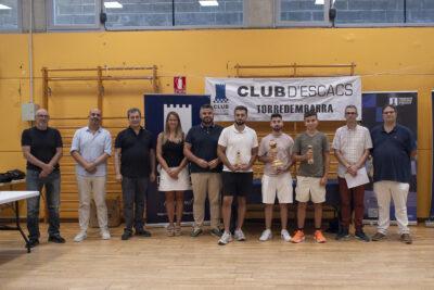 Pedro Antonio Ginés guanya el 26è Open Internacional d’Escacs de Torredembarra amb un ple de victòries