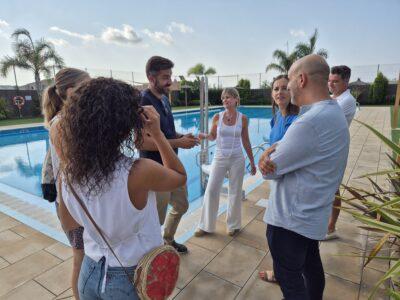 La presidenta de la Diputació de Tarragona visita la Riera de Gaià