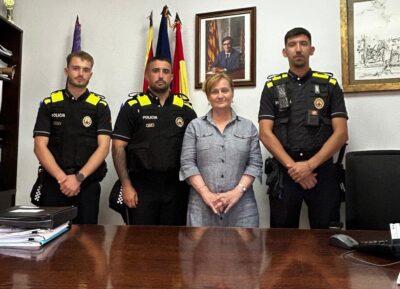 S’incorporen tres nous agents a la Policia local de Creixell