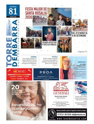Torredembarra Actualitat Edició 81 – Agost 2026