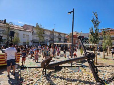 S’inaugura la remodelació de la plaça dels Vents d’Altafulla