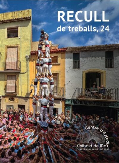 El Centre d’Estudis Sinibald de Mas presenta el 6 de setembre el número 24 del Recull de treballs