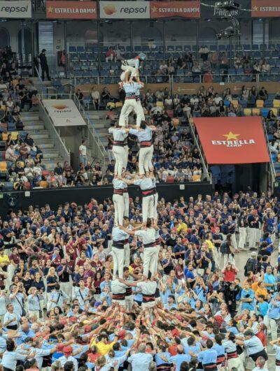 Els Nois de la Torre signen la millor actuació de la història fora de casa en el Concurs de Castells