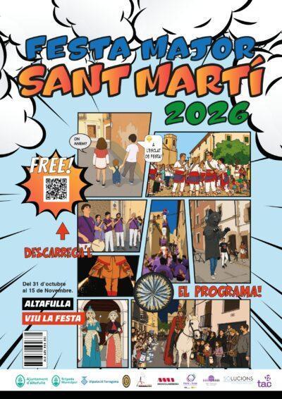 Altafulla celebrarà la Festa Major de Sant Martí del 31 d’octubre al 15 de novembre